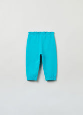 Ovs Stretch Cotton Paper Bag Joggers